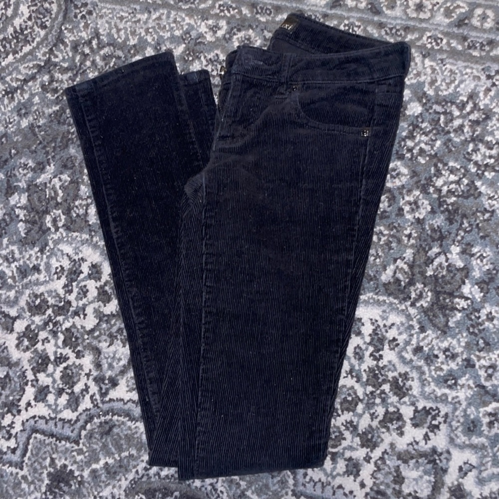 Corduroy skinny pants